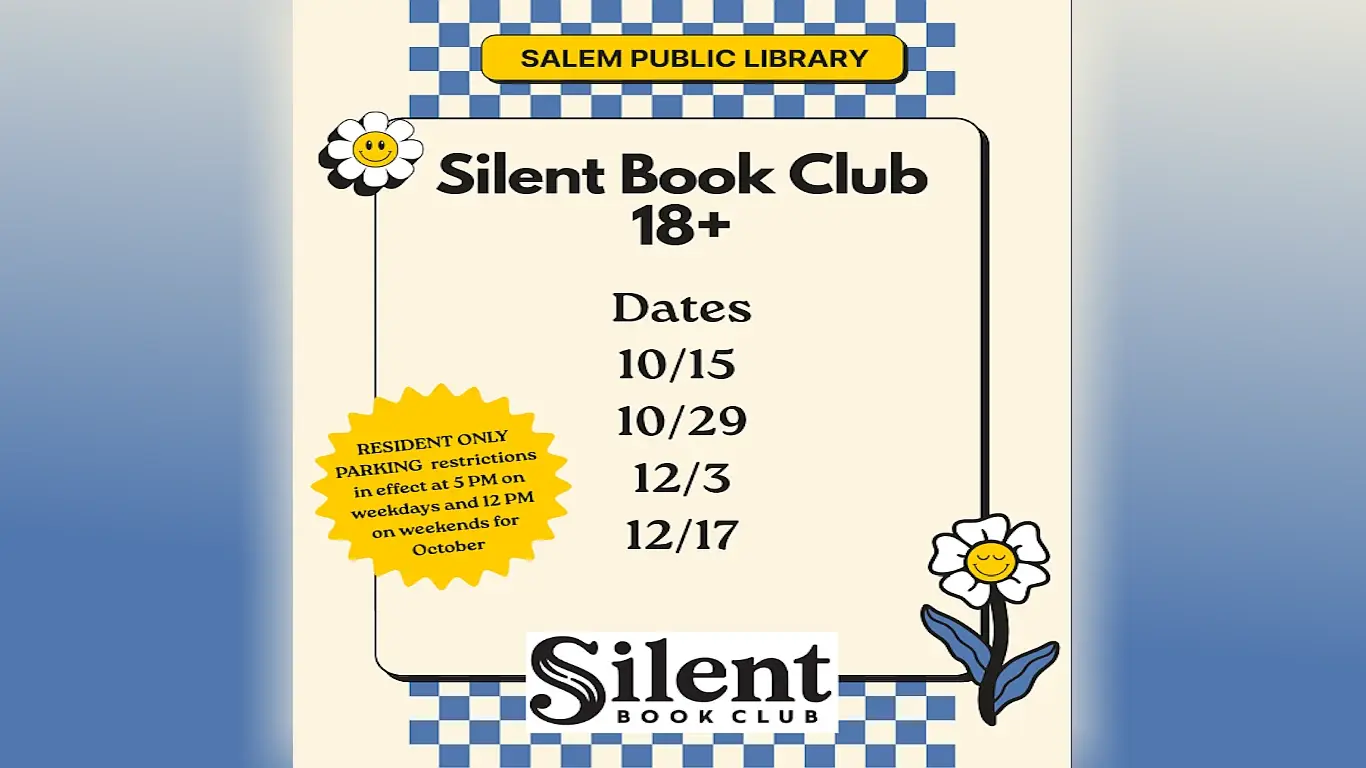Silent Reading Book Club slide