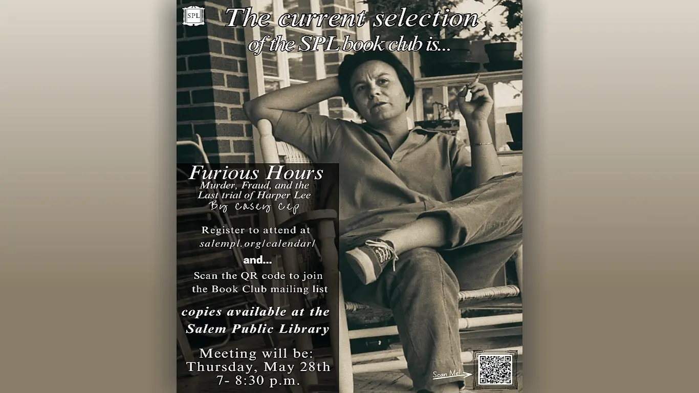 Adult Book Club Furious Hours Slide