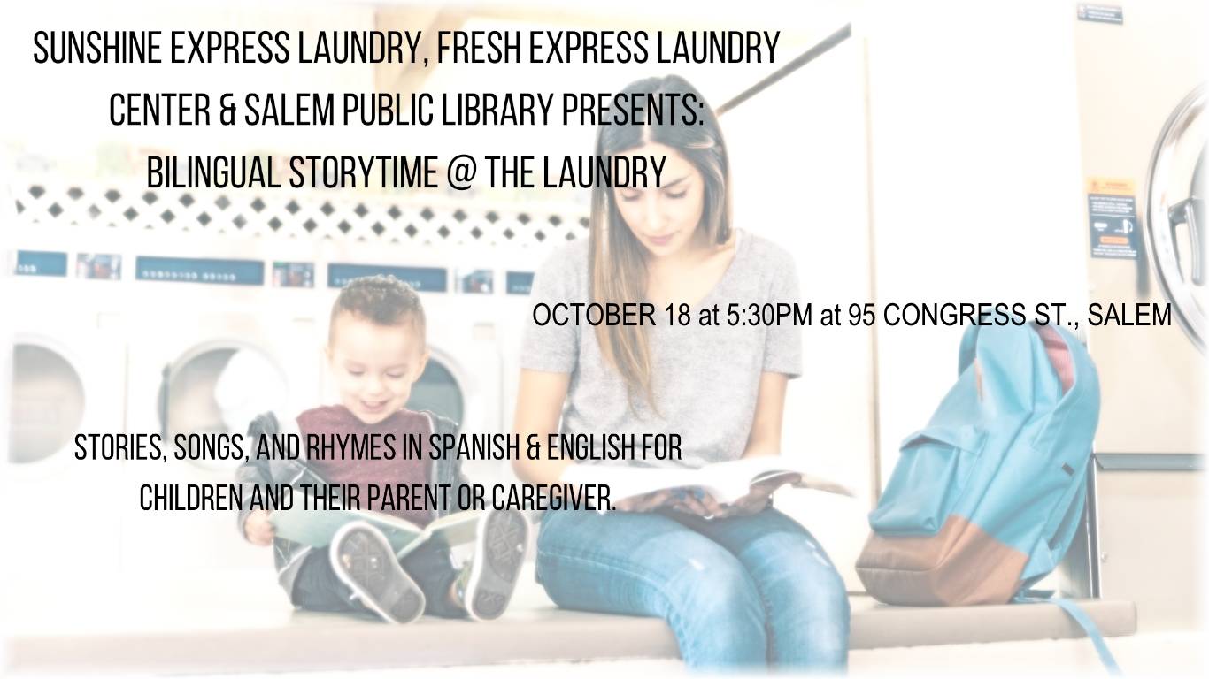 Bilingual Storytime at The Laundry October 2023 ENG slide image