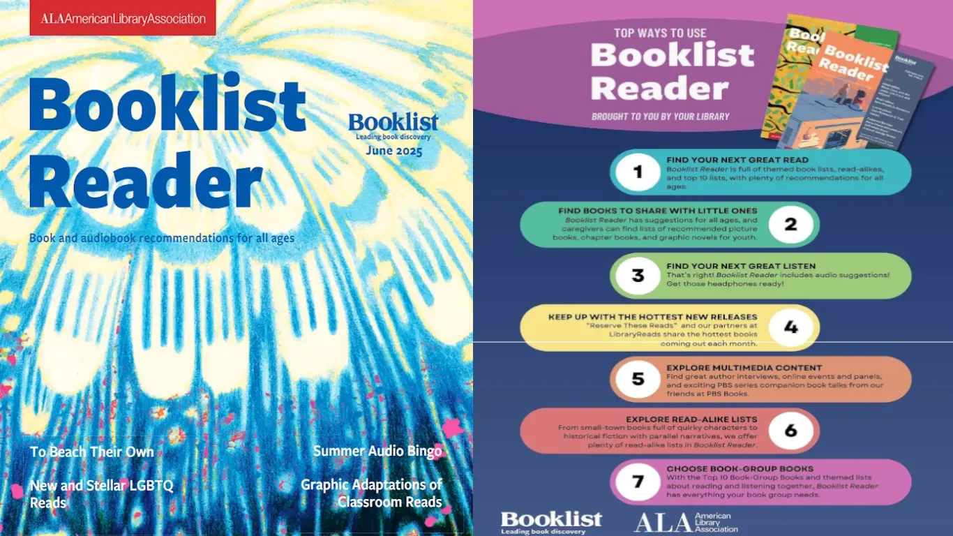 2025 June Booklist Reader slide image