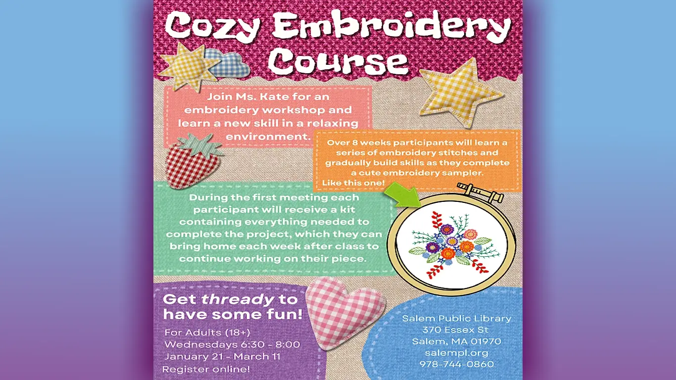 Cozy Embroidery slide image