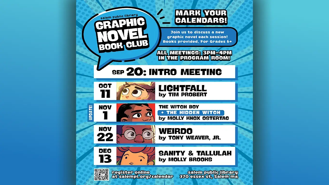 2025 Graphic Novel Book Club slide image