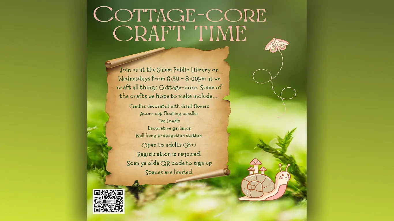 Cottage Core Craft Time slide image