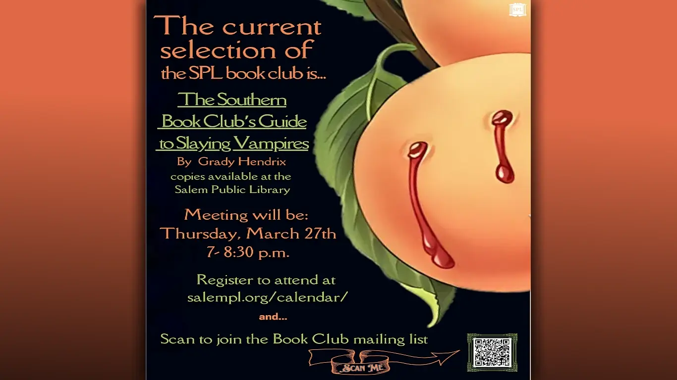 Adult Book Club Slaying Vampires slide image