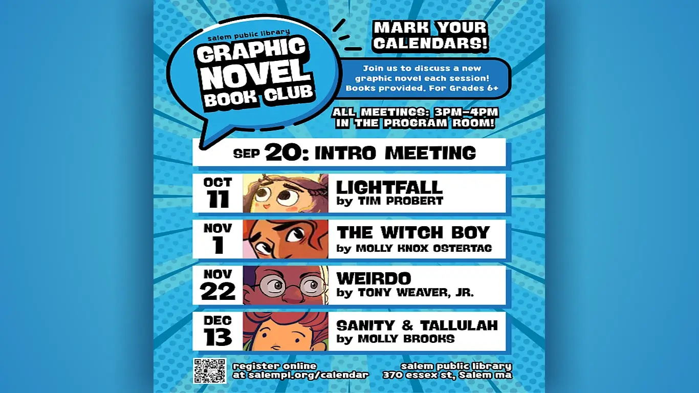 Graphic Novel Book Club slide image