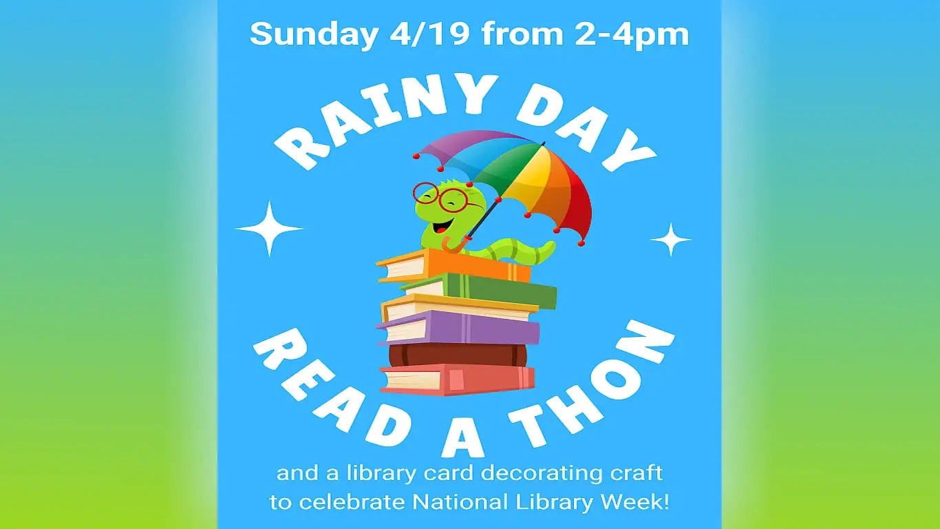 Rainy Day Read A Thon slide