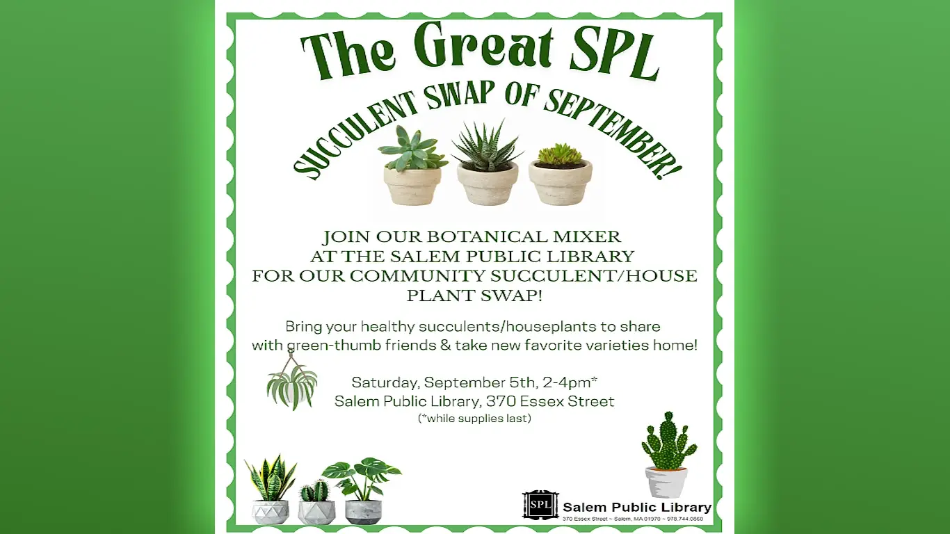 Great Succulent Swap slide