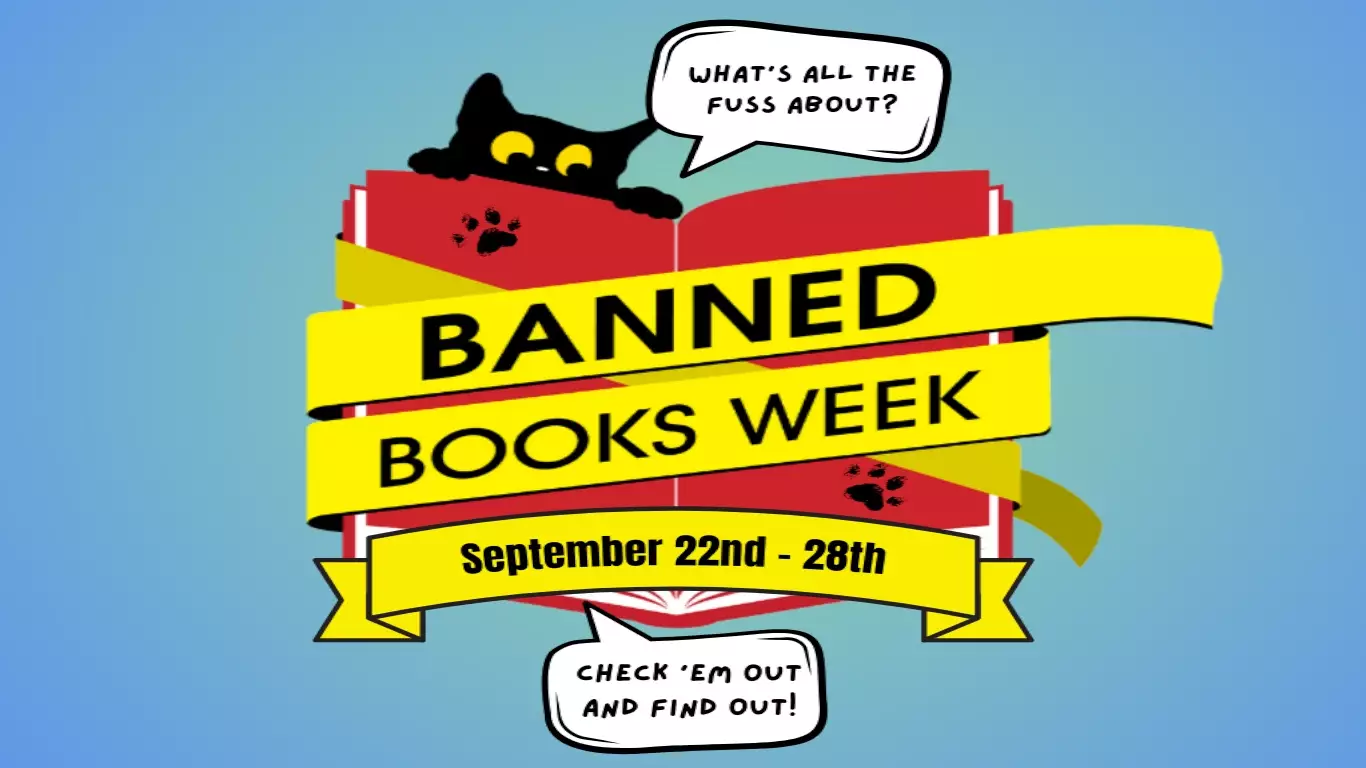 Banned Books Week - Sep 22-28, 2024 slide image