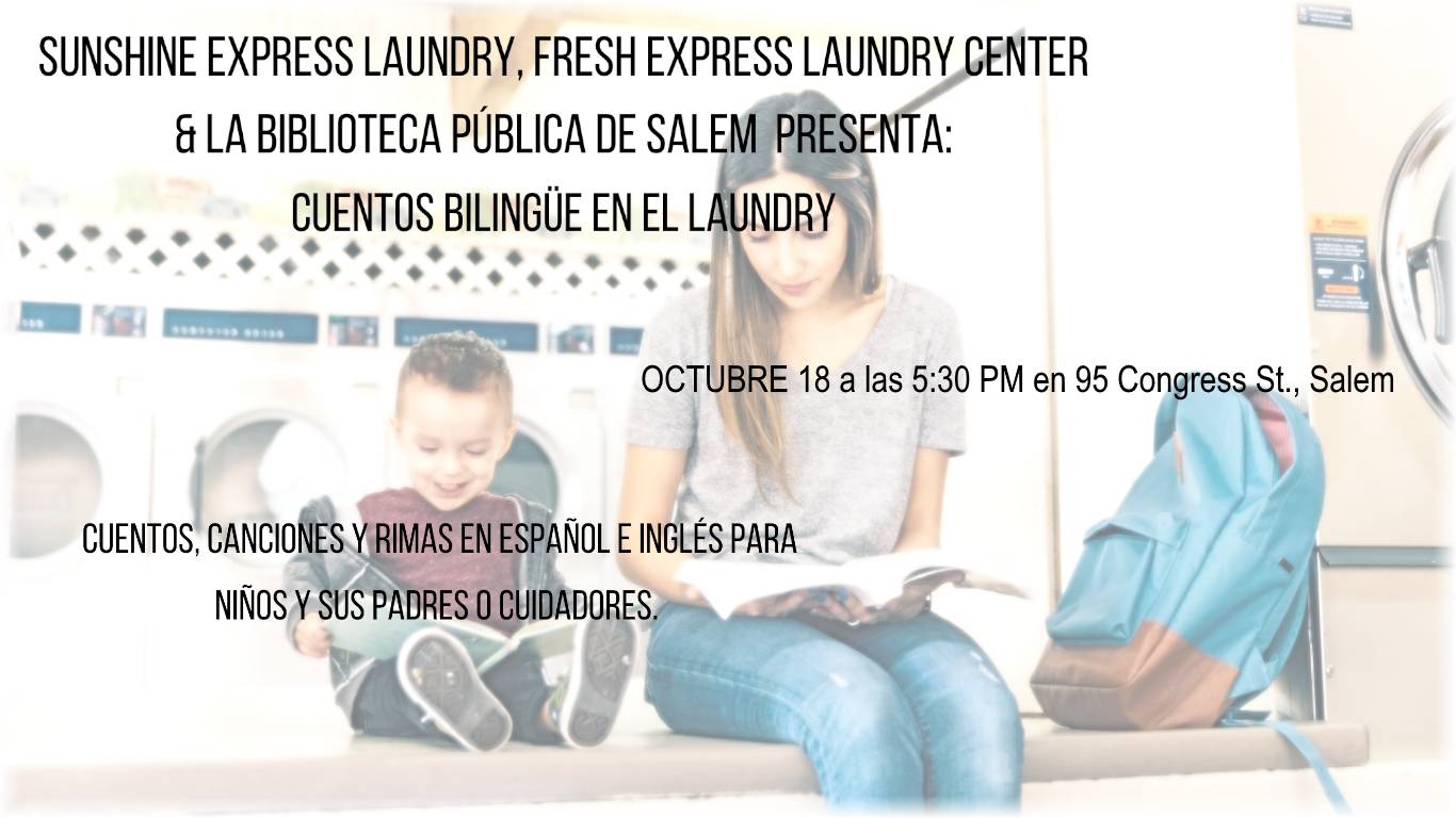Bilingual Storytime at The Laundry October 2023 SPN slide image