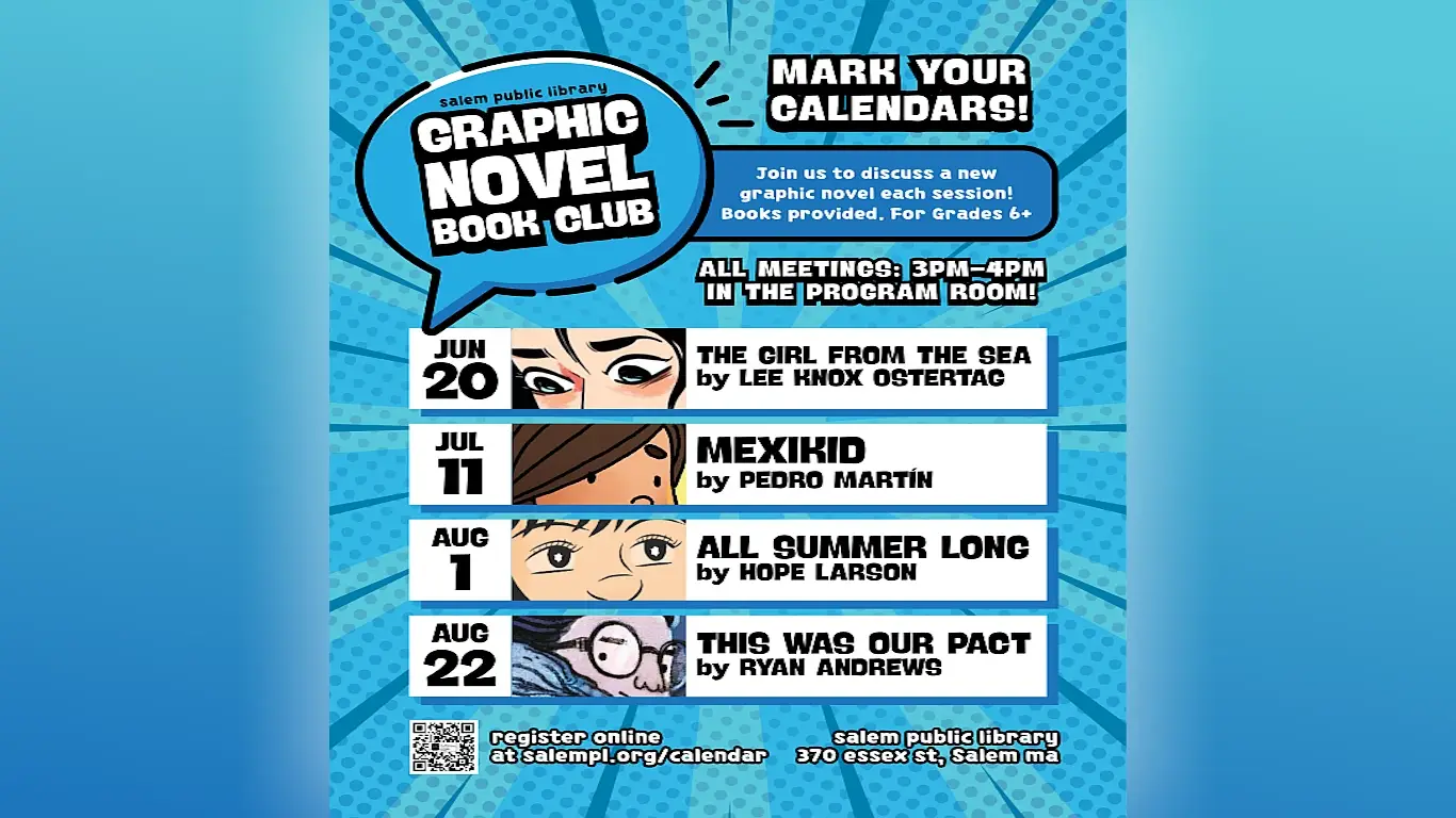 Graphic Novel Book Club Summer slide