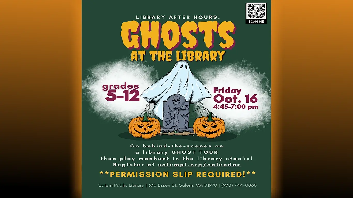 Ghosts At The Library slide