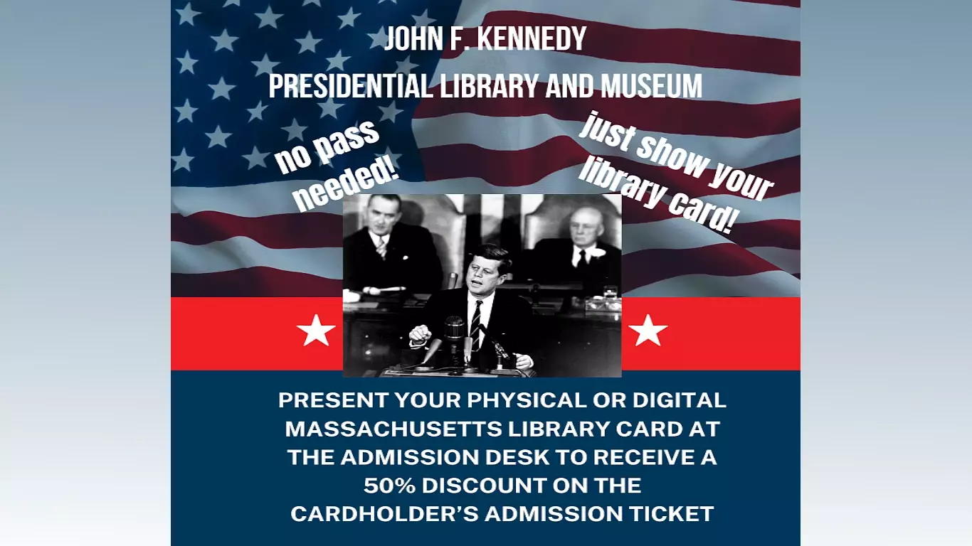 JFK Museum Discount Info slide image