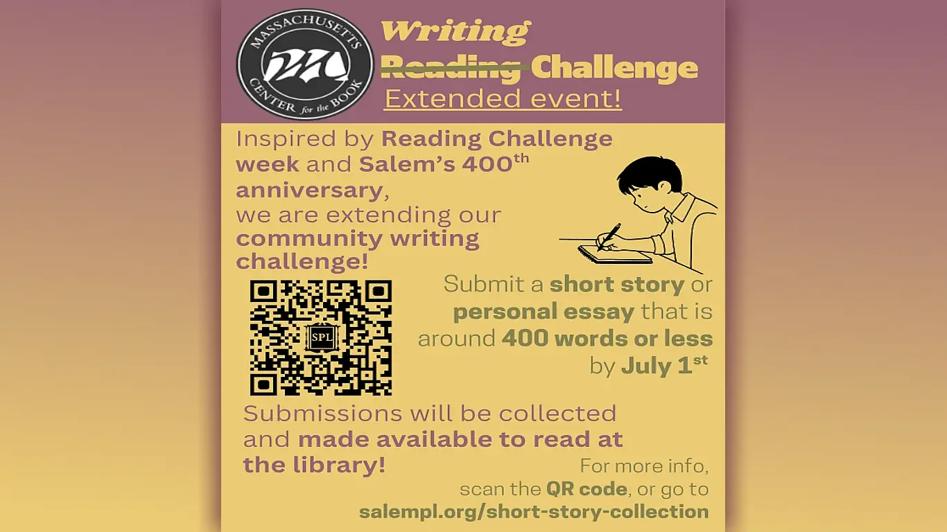 Writing Challenge Short Story slide