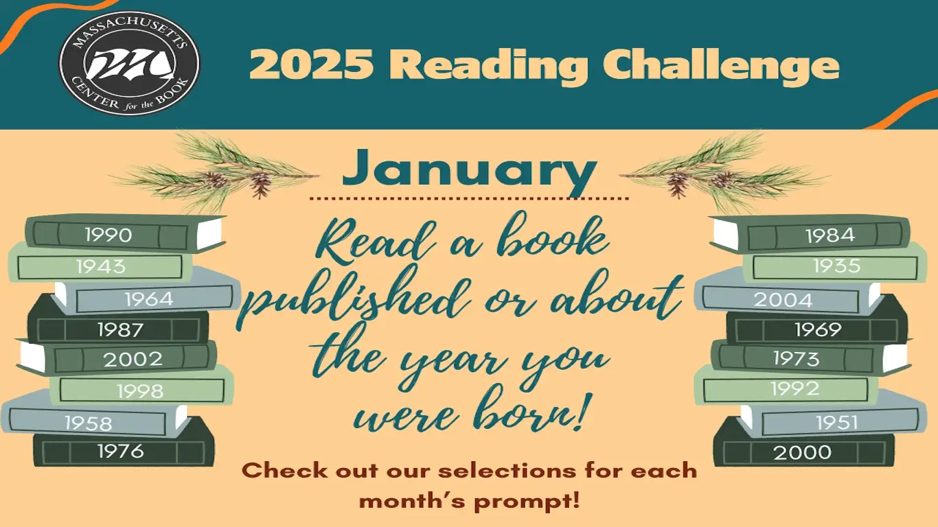 2025 JAN Reading Challenge slide image