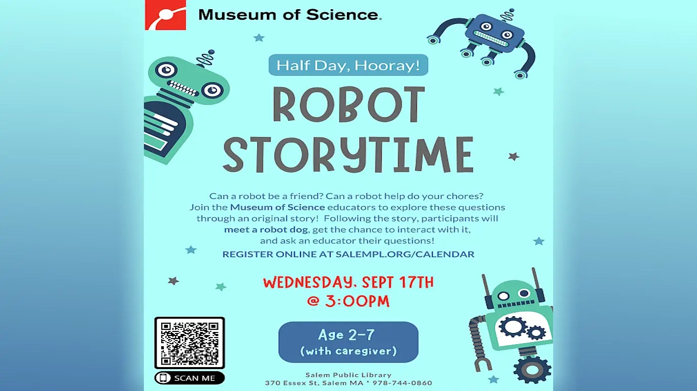 Robot Storytime slide image