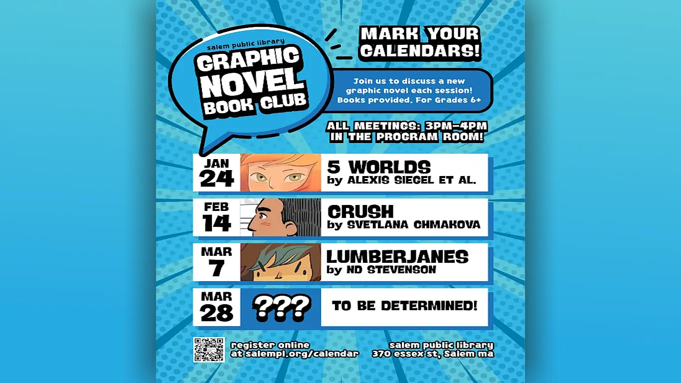 Graphic Novel Book Club slide image